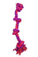 Amazing Pet Products 4 Knot Bone Purple Magenta rope toy