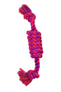 Amazing Pet Products Coil Rope Purple Magenta dog toy