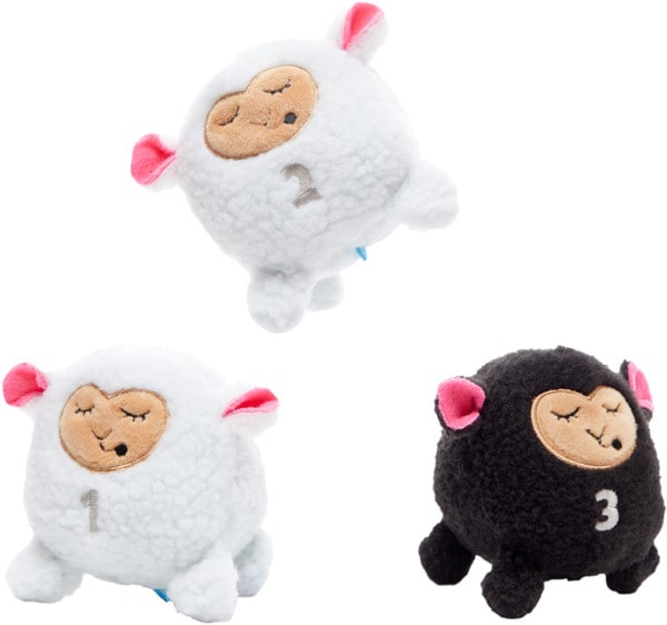 BARK Sheep plush dog toy