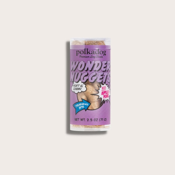 Polkadog Wonder Nuggets Training Bits Pork & Apple Soft & Chewy Dog ...