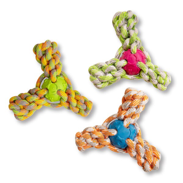 Snugarooz Mini Fling 'N Fun Rope Dog Toy Snugarooz Mini Fling 'N Fun Rope Dog Toy